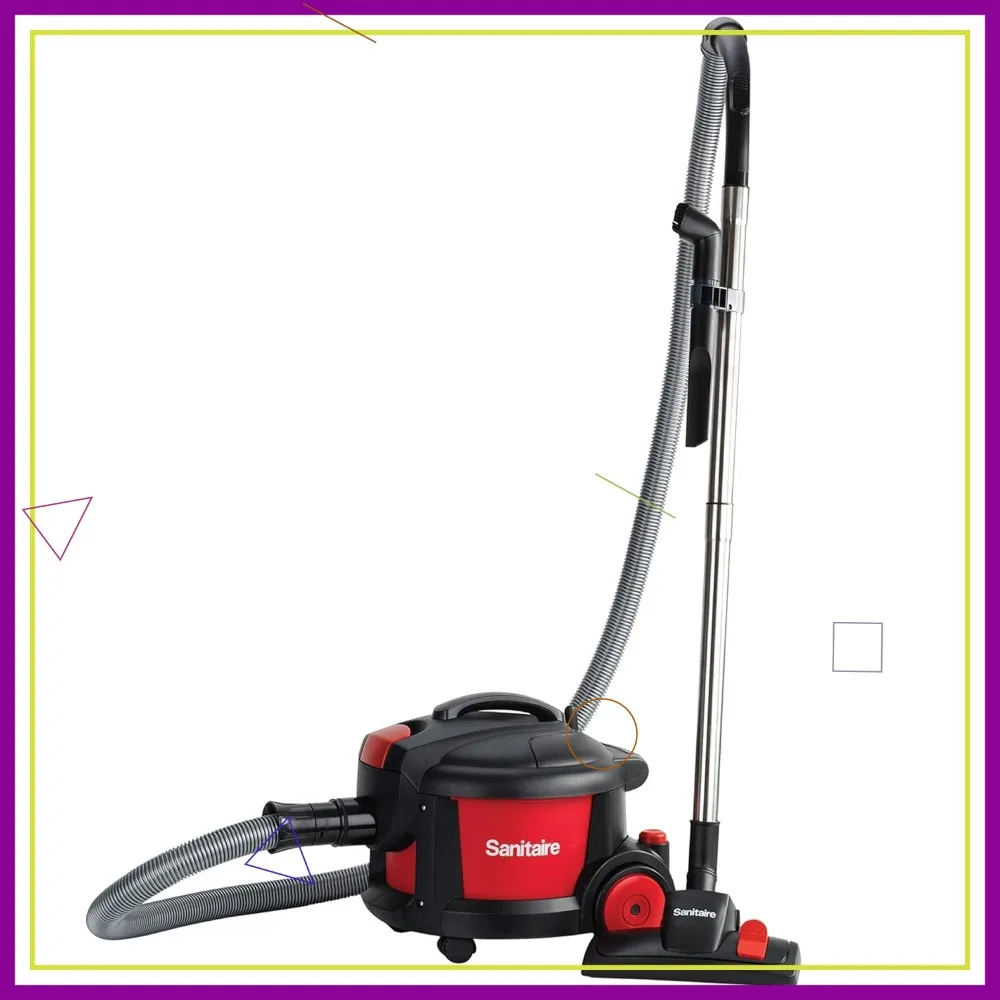 Quiet Clean Canister Vacuum, 9.0 Amp, 11" Cleaning Path, Red/Black
Quiet Clean Canister Vacuum, 9.0 Amp, 11" Cleaning Path, Red/Black