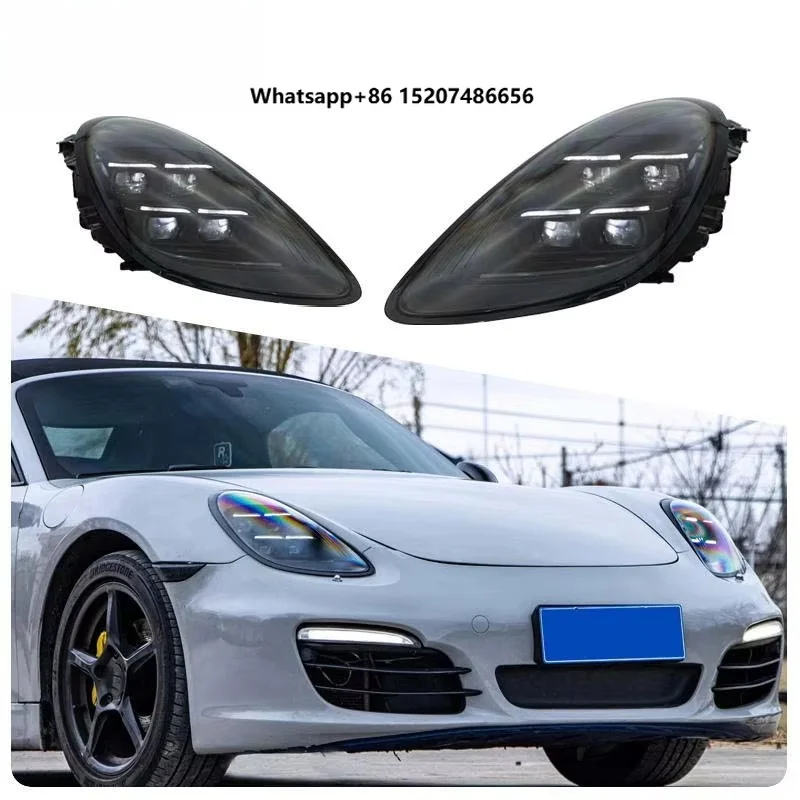 CREULI LED Headlights for Cars 2025 PDLS Style Upgrade Plug Play High Quality Hot Sale for Cayman 981 2013-2015
CREULI LED Headlights for Cars 2025 PDLS Style Upgrade Plug Play High Quality Hot Sale for Cayman 981 2013-2015