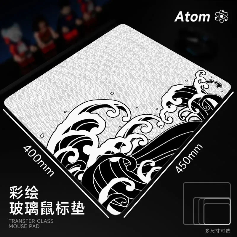 Sea Waves Colorful Glass Gaming Mouse Pad For ROG Smooth Frosted Surface Desk Mat Tempered Upgrade FPS Office Mousepad Esports
Sea Waves Colorful Glass Gaming Mouse Pad For ROG Smooth Frosted Surface Desk Mat Tempered Upgrade FPS Office Mousepad Esports
