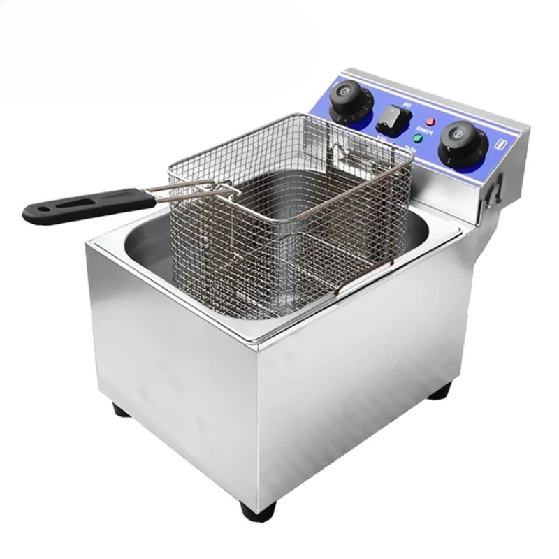 Cooker Electric Chips Fryer Stainless Steel Deep Fryer Electric Commercial 
Cooker Electric Chips Fryer Stainless Steel Deep Fryer Electric Commercial