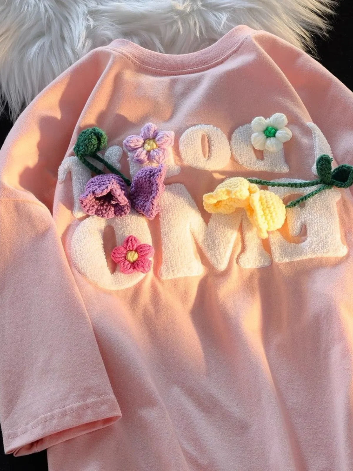 plus Size 300 Pou Design Sense Flower Casual ort Sve T-irt Women Fat MM Hong Kong Sle Loose Top Summer
plus Size 300 Pou Design Sense Flower Casual ort Sve T-irt Women Fat MM Hong Kong Sle Loose Top Summer