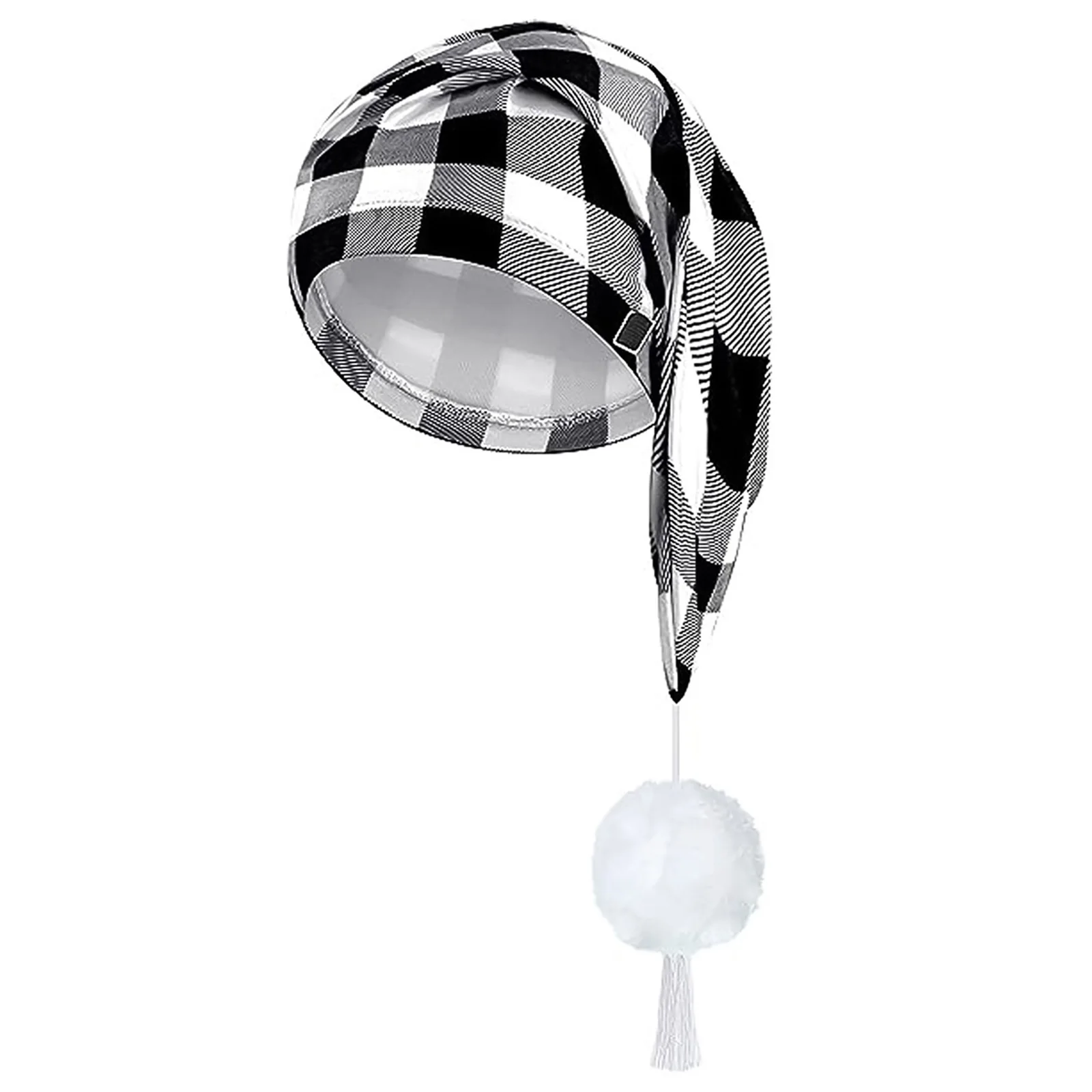 Elf Dwarf Hat Adjustable Sleeping Cap Christmas Night Cap Adult Plaid Pajama Hat Night Stocking Hat with Bal Bonnet Hat Decors
Elf Dwarf Hat Adjustable Sleeping Cap Christmas Night Cap Adult Plaid Pajama Hat Night Stocking Hat with Bal Bonnet Hat Decors