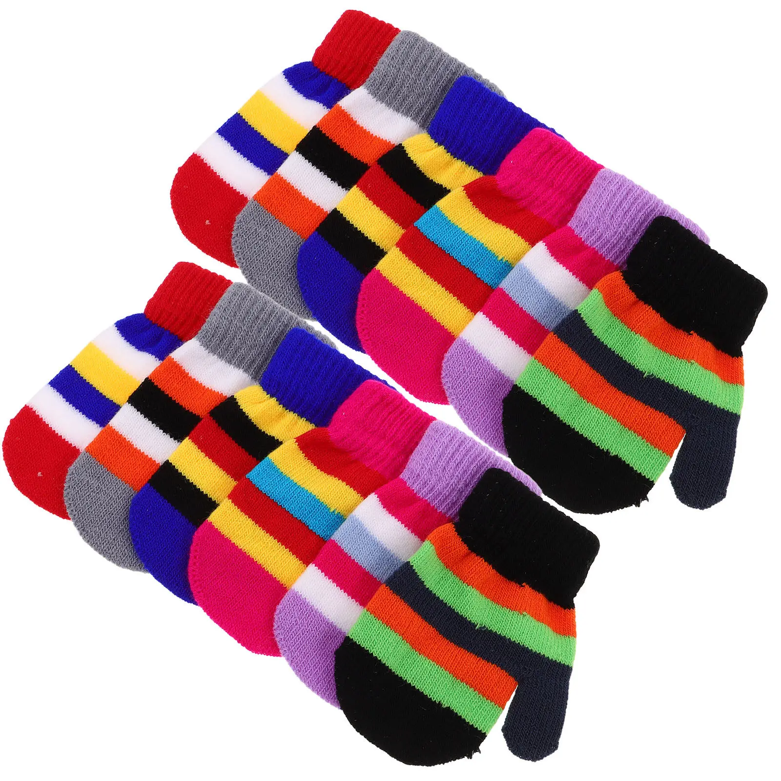 6 пар эластичных вязаных перчаток для малышей, разноцветные теплые варежки с полными пальцами, унисекс, зимние уличные детские перчатки для мальчиков и девочек
6 пар эластичных вязаных перчаток для малышей, разноцветные теплые варежки с полными пальцами, унисекс, зимние уличные детские перчатки для мальчиков и девочек