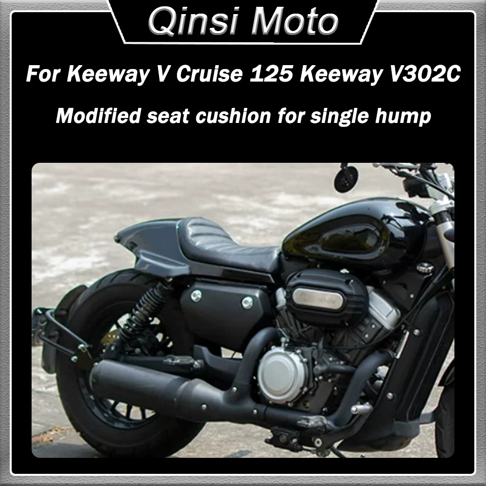 For Keeway V Cruise 125 Keeway V302c Modified Seat Cushion Single Hump Cushion Seat Bag Back Fender Water Taillight Belt
For Keeway V Cruise 125 Keeway V302c Modified Seat Cushion Single Hump Cushion Seat Bag Back Fender Water Taillight Belt