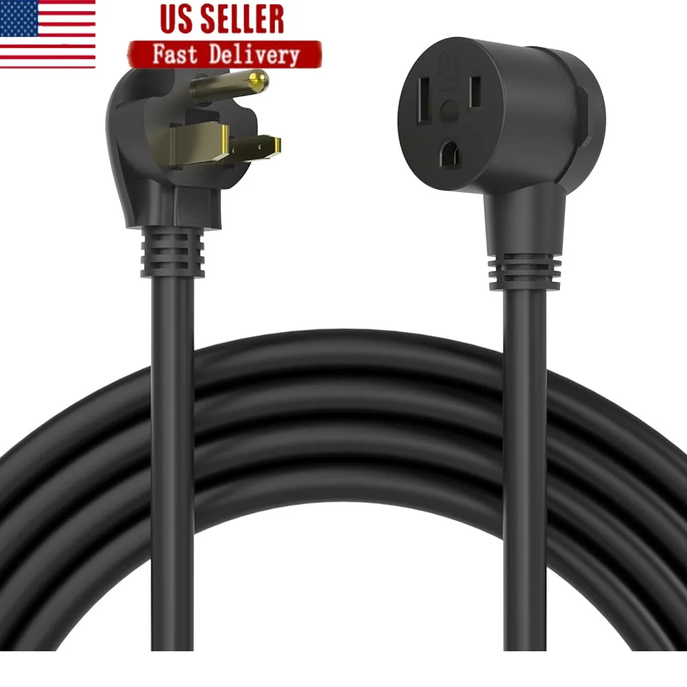 20ft 250V 10AWG Welder Extension Cord NEMA 6-50P to 6-50R Heavy Duty Flexible Welding Power Supply Cable
20ft 250V 10AWG Welder Extension Cord NEMA 6-50P to 6-50R Heavy Duty Flexible Welding Power Supply Cable