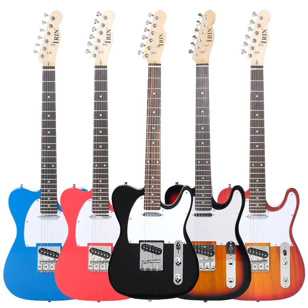 IRIN 39 Inch LT Electric Guitar 6 String 22 Frets Basswood Body Maple Neck Electric Guitarra With Bag Guitar Parts & Accessories
IRIN 39 Inch LT Electric Guitar 6 String 22 Frets Basswood Body Maple Neck Electric Guitarra With Bag Guitar Parts & Accessories