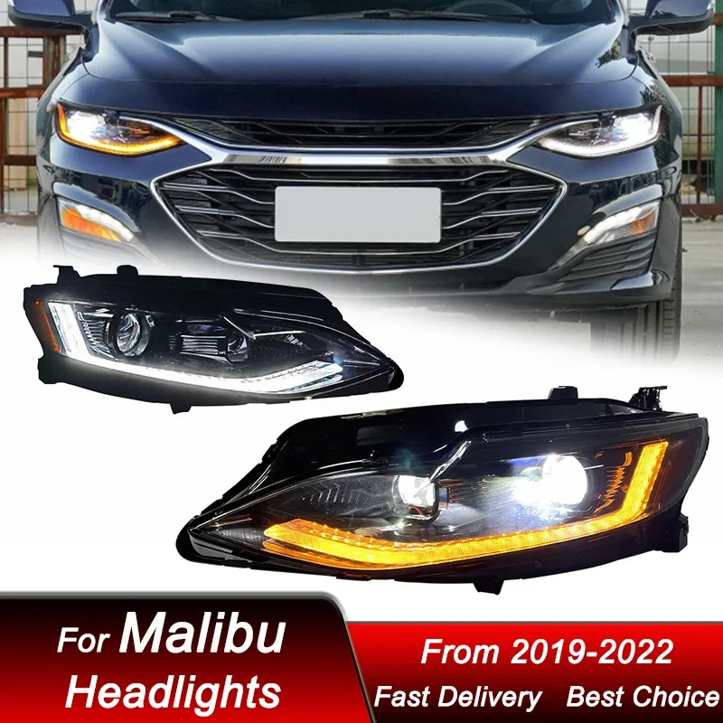 Pop Car Led Headlights For Chevrolet Malibu XL 2019-2022 New Style Full LED Auto Headlamp Assembly Projector Lens Accessories Ki
Pop Car Led Headlights For Chevrolet Malibu XL 2019-2022 New Style Full LED Auto Headlamp Assembly Projector Lens Accessories Ki