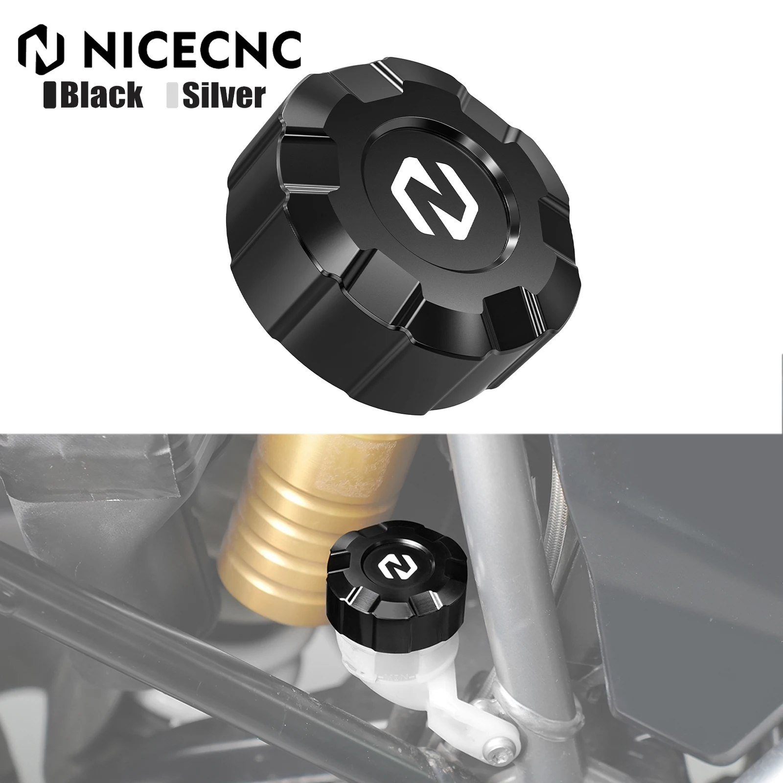 For BMW R1250GS R1250GS Adventure 2019-2023 Rear Brake Fluid Reservoir Cap R 1250GS ADV R1250 GSA GS1250 R1250 R1250 GS GSA