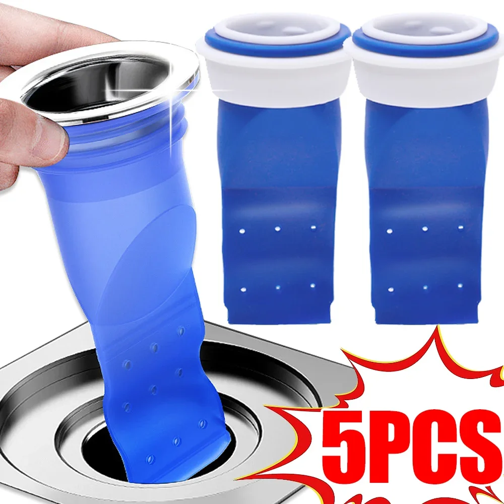 Floor Drain Anti Odor Smell Sinks Waste Hair Clogging Sewer Pipe Silicone Stopper Water Filter Bathroom Kitchen Shower Plug Tool
Floor Drain Anti Odor Smell Sinks Waste Hair Clogging Sewer Pipe Silicone Stopper Water Filter Bathroom Kitchen Shower Plug Tool