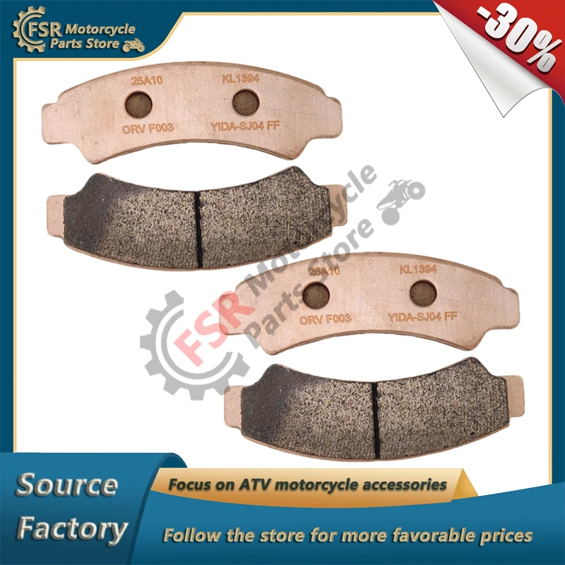 2 PAIR FRONT BRAKE PAD(COPPER-BASED SINTERED),FOR SEGWAY SNARLER AT6 L ABS T3B S E5 AT10L AT10WL VILLAIN SX10 DIFF,QUAD PARTS
2 PAIR FRONT BRAKE PAD(COPPER-BASED SINTERED),FOR SEGWAY SNARLER AT6 L ABS T3B S E5 AT10L AT10WL VILLAIN SX10 DIFF,QUAD PARTS
