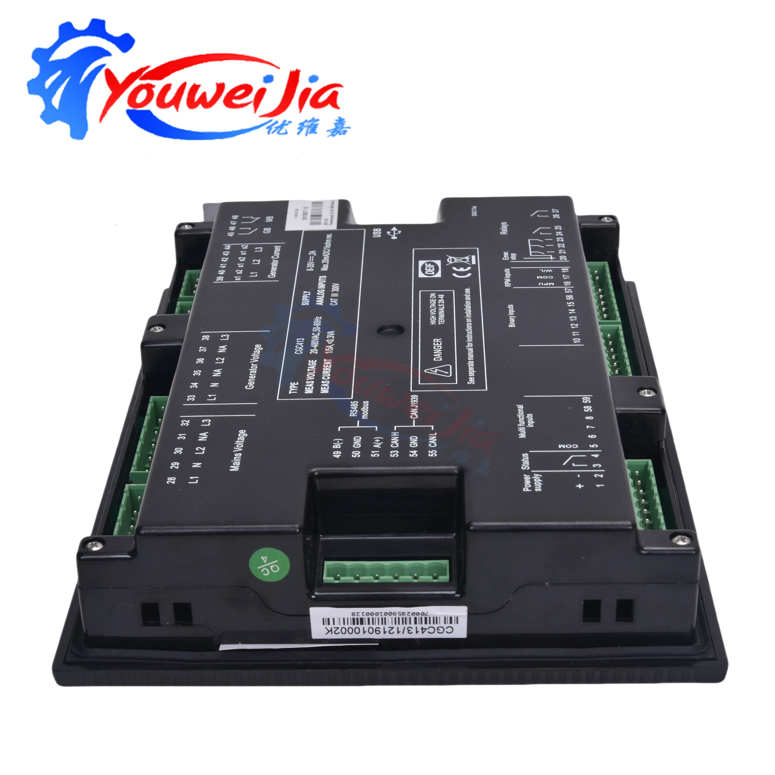 Xeon DEIF Original CGC400 Compact Generator Controller Automatic Mains Failure AMF Genset CGC413 CGC400
Xeon DEIF Original CGC400 Compact Generator Controller Automatic Mains Failure AMF Genset CGC413 CGC400