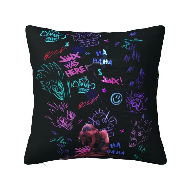 Чехол для подушки с рисунком Jinx Monkey Arcane, чехол для дивана, домашний декор, квадратная наволочка
Чехол для подушки с рисунком Jinx Monkey Arcane, чехол для дивана, домашний декор, квадратная наволочка