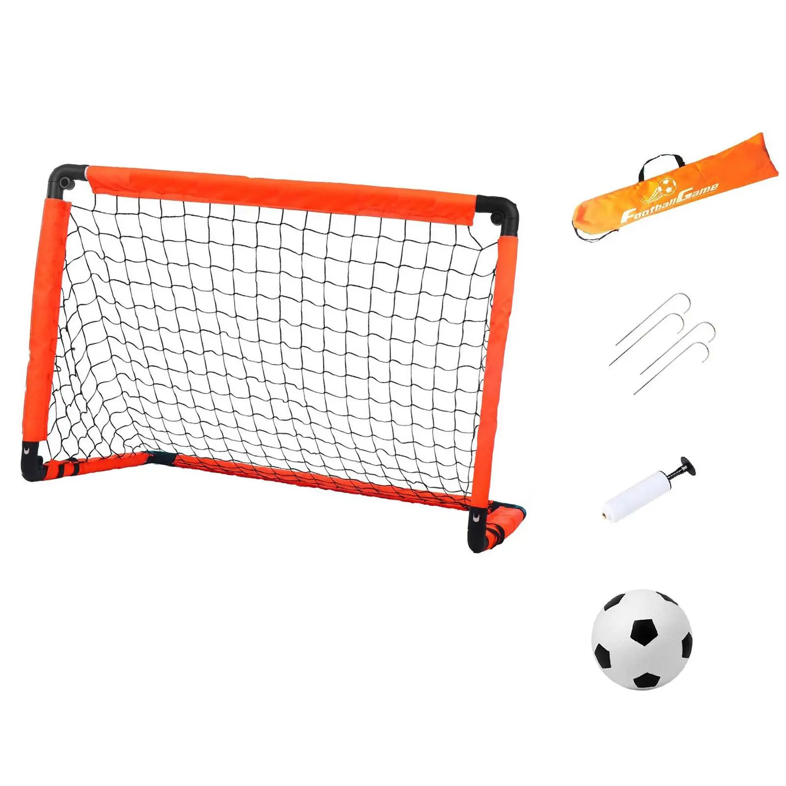 Kids Soccer Goal with Balls Soccer Net for Garden Indoor Outdoor Playground
Kids Soccer Goal with Balls Soccer Net for Garden Indoor Outdoor Playground