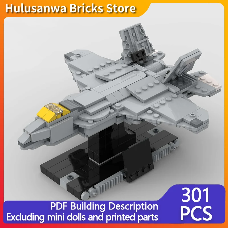 F-22 Military Fighter Jets Model MOC Building Bricks War Equipment Modular Technology Gifts Holiday Assemble Children Toys Suit
F-22 Military Fighter Jets Model MOC Building Bricks War Equipment Modular Technology Gifts Holiday Assemble Children Toys Suit