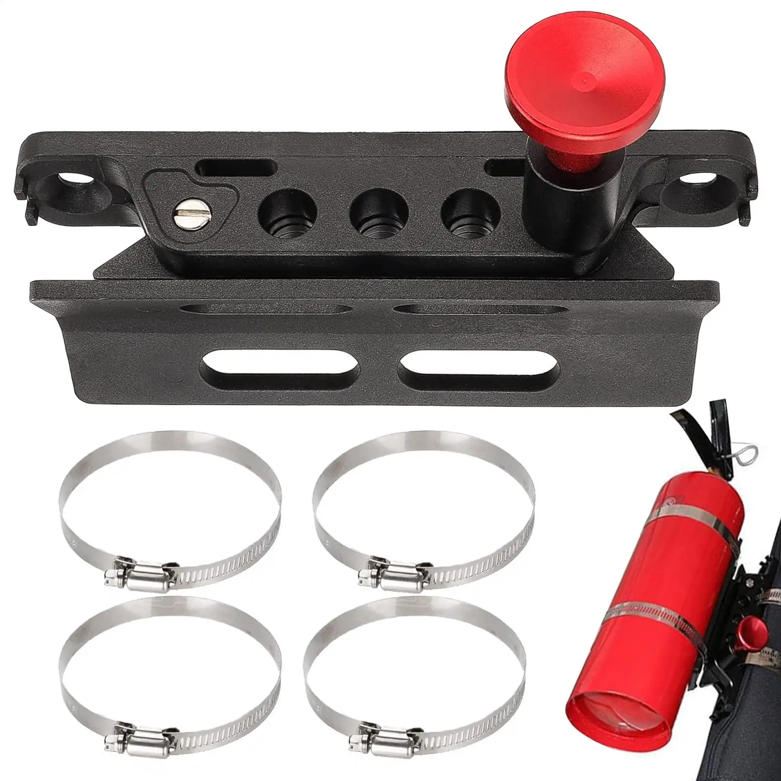 Fire Extinguisher Bracket Adjustable Heavy Duty Mounting Bracket Quick Release Mounting Holder For Outdoor Trailer Picnic
Fire Extinguisher Bracket Adjustable Heavy Duty Mounting Bracket Quick Release Mounting Holder For Outdoor Trailer Picnic
