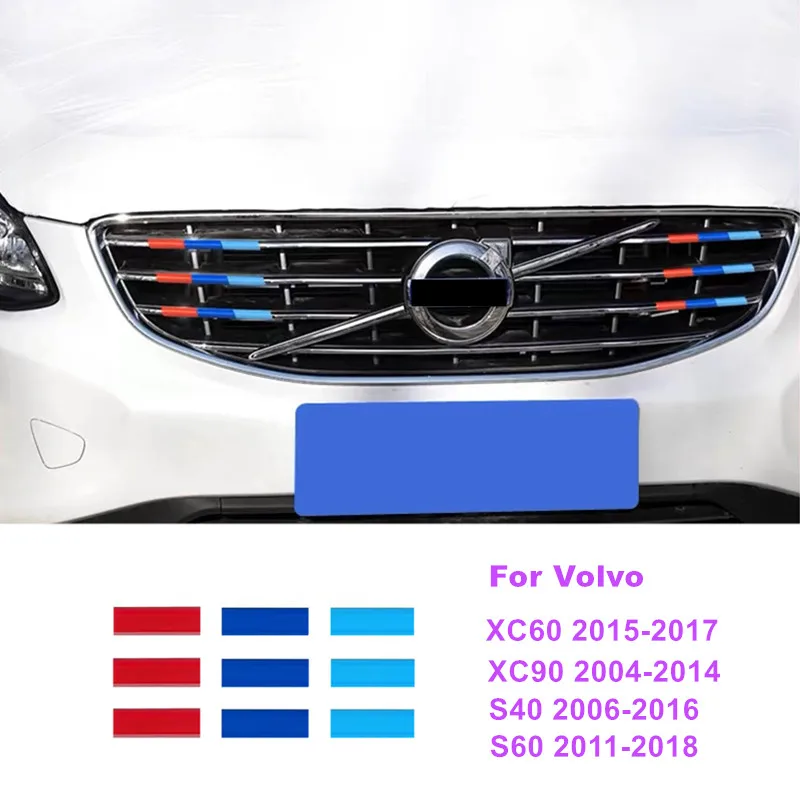 Car Front Grille Mesh Three Colors ABS Protective Strip Cover Trim Sticker For Volvo XC60 XC90 S40 S60 Exterior Accessories
Car Front Grille Mesh Three Colors ABS Protective Strip Cover Trim Sticker For Volvo XC60 XC90 S40 S60 Exterior Accessories