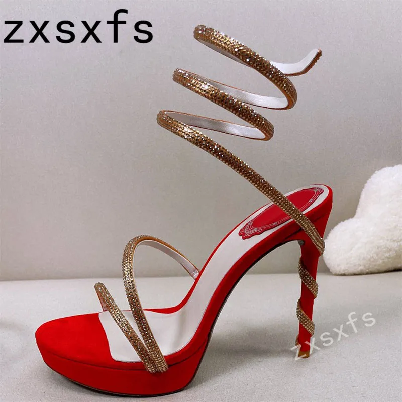 Designer Super High Heels Sandals Women Platform Leather Open Toe Runway Women Party Shoes Women Summer Modern Sandalias Mujer
Designer Super High Heels Sandals Women Platform Leather Open Toe Runway Women Party Shoes Women Summer Modern Sandalias Mujer
