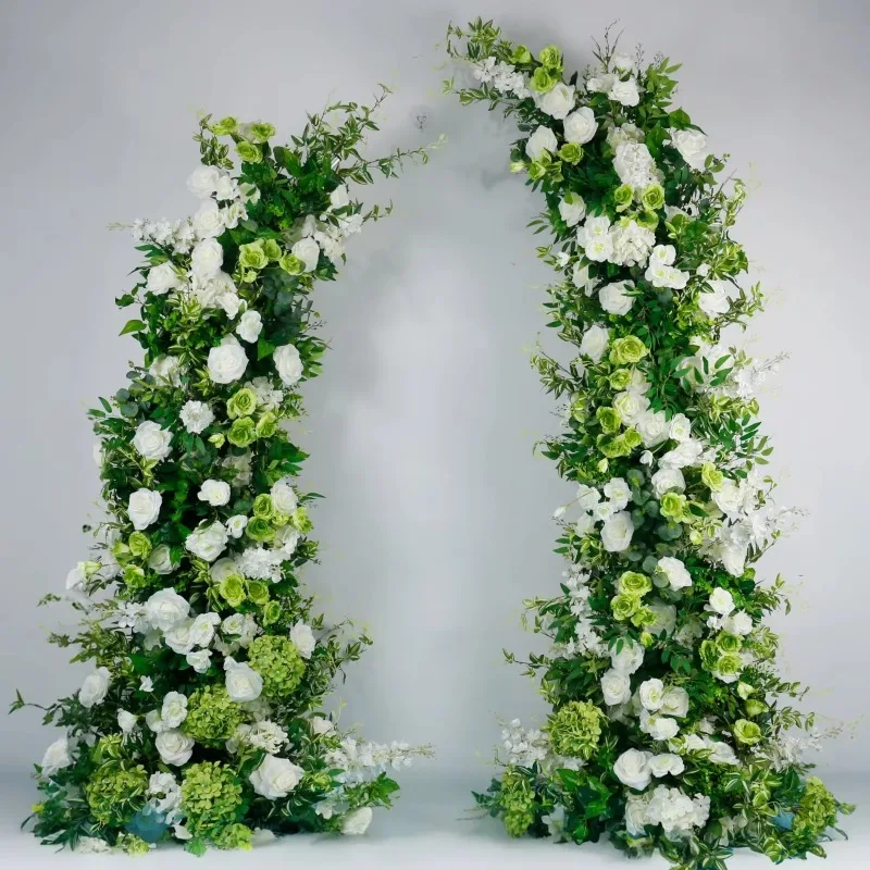 Green Horn Wedding Arch with Artificial Silk Flowers for Backdrop Decor and Arrangements
Green Horn Wedding Arch with Artificial Silk Flowers for Backdrop Decor and Arrangements
