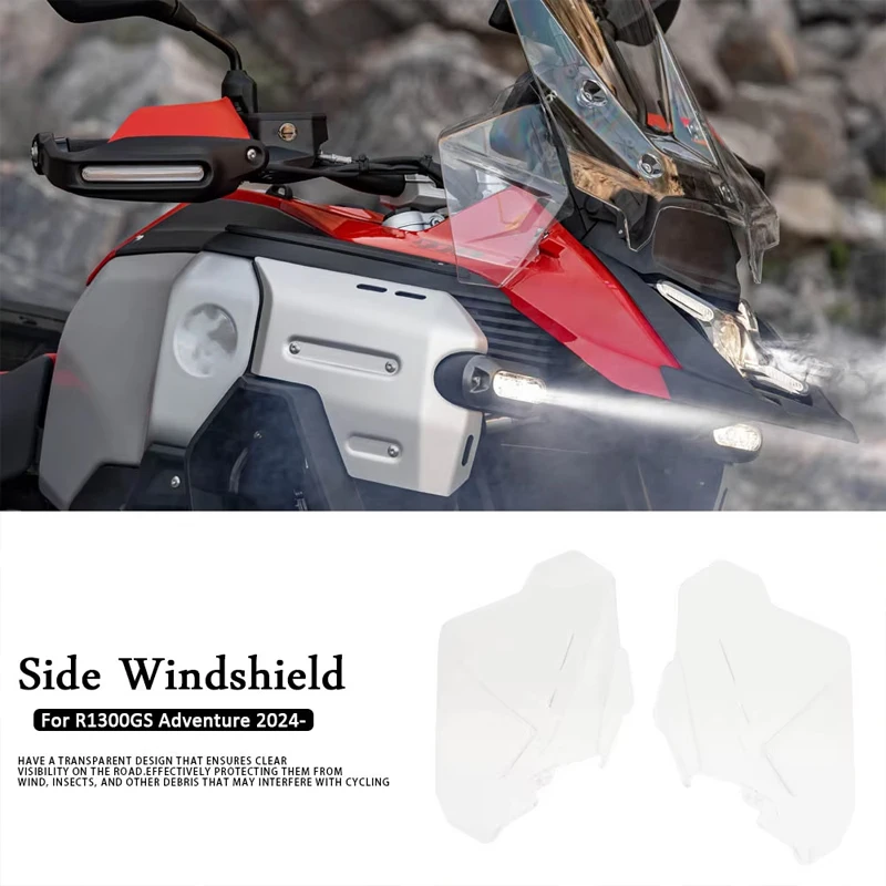 New Motorcycle Accessories Side Windshield Windscreen Wind Deflector For BMW R1300GS ADV R1300 GS R 1300 GS Adventure 2024 2025
New Motorcycle Accessories Side Windshield Windscreen Wind Deflector For BMW R1300GS ADV R1300 GS R 1300 GS Adventure 2024 2025