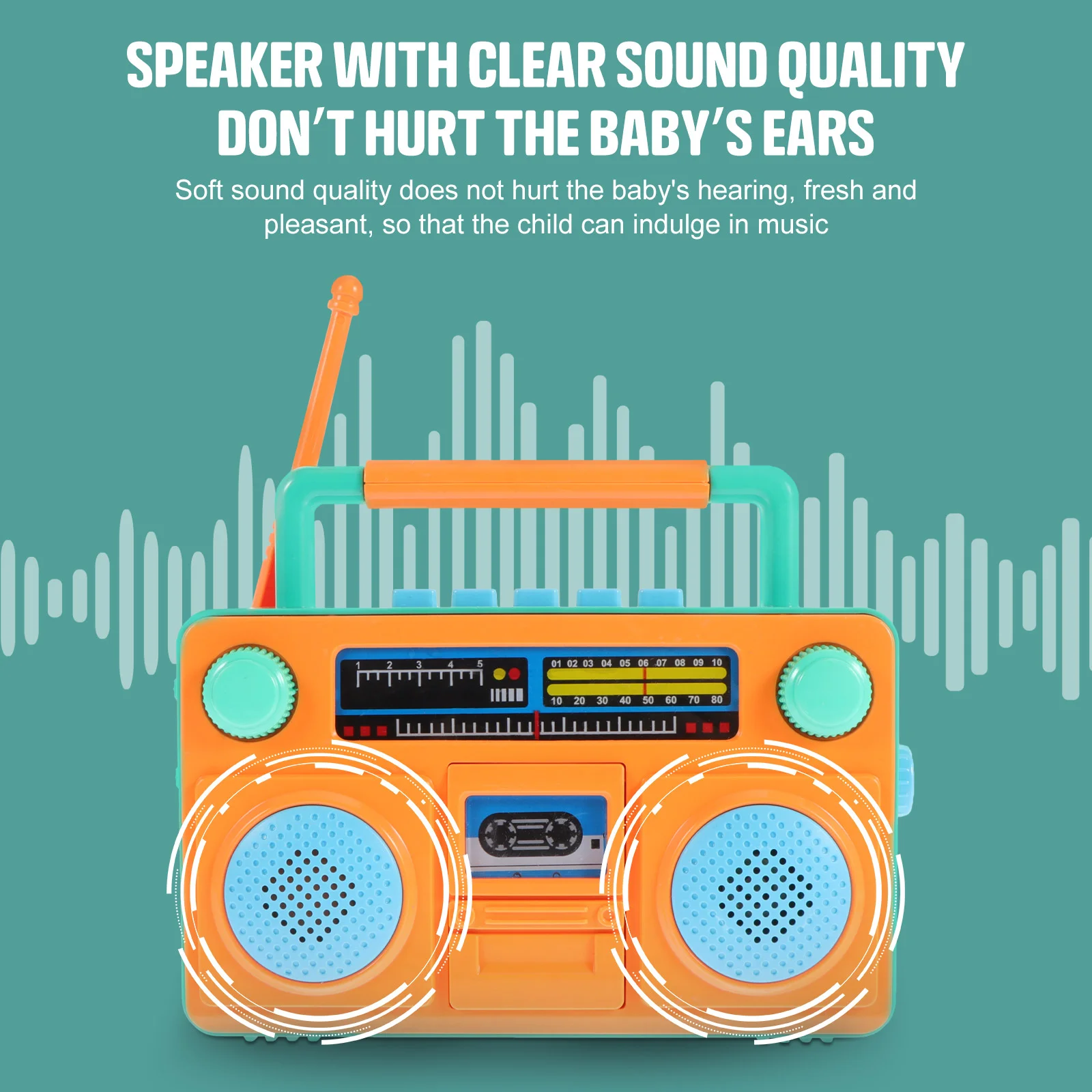s Simulation Radio Toy Kids Educational Child Role Playing Toys Smooth Cartoon Style Learning Machine Story Singer Early
s Simulation Radio Toy Kids Educational Child Role Playing Toys Smooth Cartoon Style Learning Machine Story Singer Early