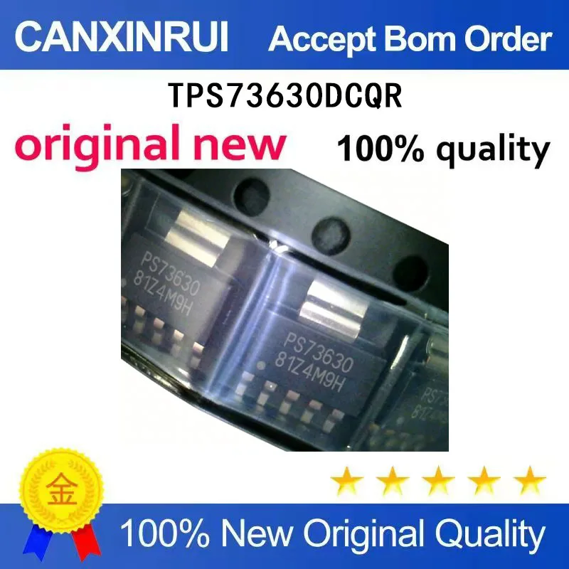 (5-100 Pieces) Brand new original TPS73630DCQR TPS73630DCQ silk screen: PS73630 package: SOT223-5
(5-100 Pieces) Brand new original TPS73630DCQR TPS73630DCQ silk screen: PS73630 package: SOT223-5