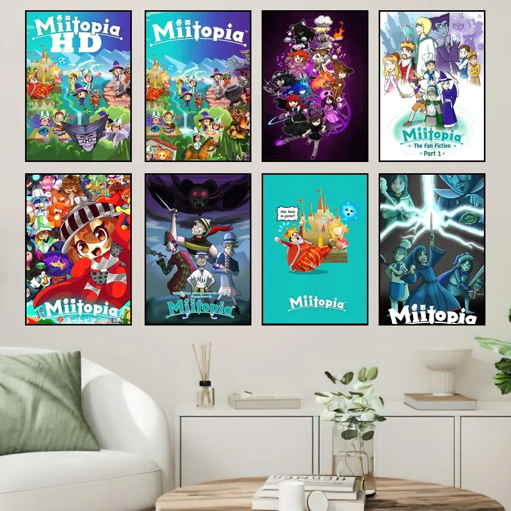 Game Miitopia Poster Prints Wall Painting Bedroom Living Room Decoration Office Home
Game Miitopia Poster Prints Wall Painting Bedroom Living Room Decoration Office Home