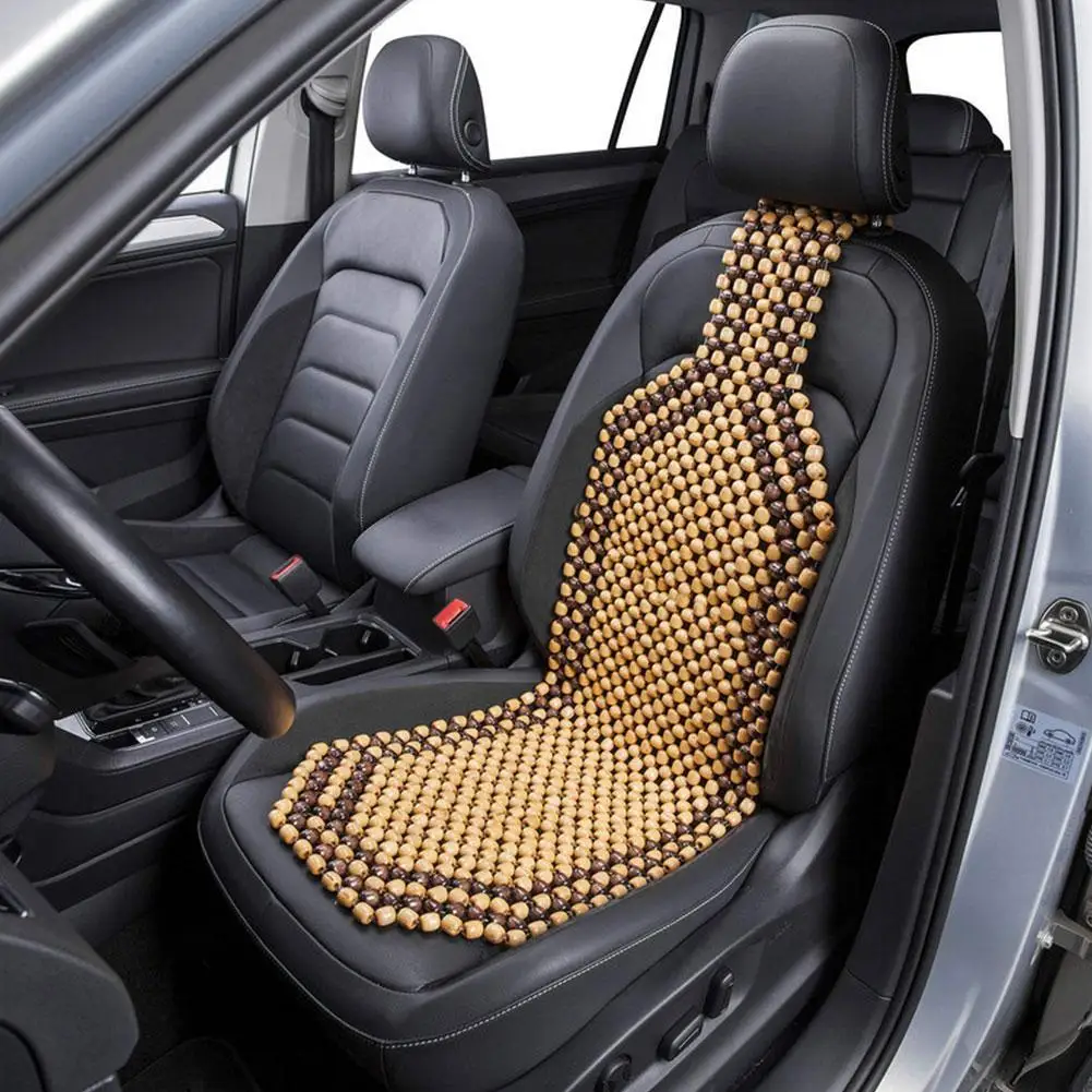 1pcs Car Seat Cushion Auto Cushion Wood Beads Thick Mat Wooden Bead Seat Cover Massage Universal Summer Cool Wooden Seat Suppot
1pcs Car Seat Cushion Auto Cushion Wood Beads Thick Mat Wooden Bead Seat Cover Massage Universal Summer Cool Wooden Seat Suppot