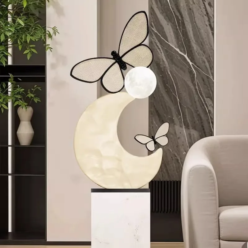 Modern Butterfly Sculpture Floor Lamp Decoration Living Room Sofa Tv Cabinet Light Luxury Home Decoration Housewarming Gift
Modern Butterfly Sculpture Floor Lamp Decoration Living Room Sofa Tv Cabinet Light Luxury Home Decoration Housewarming Gift