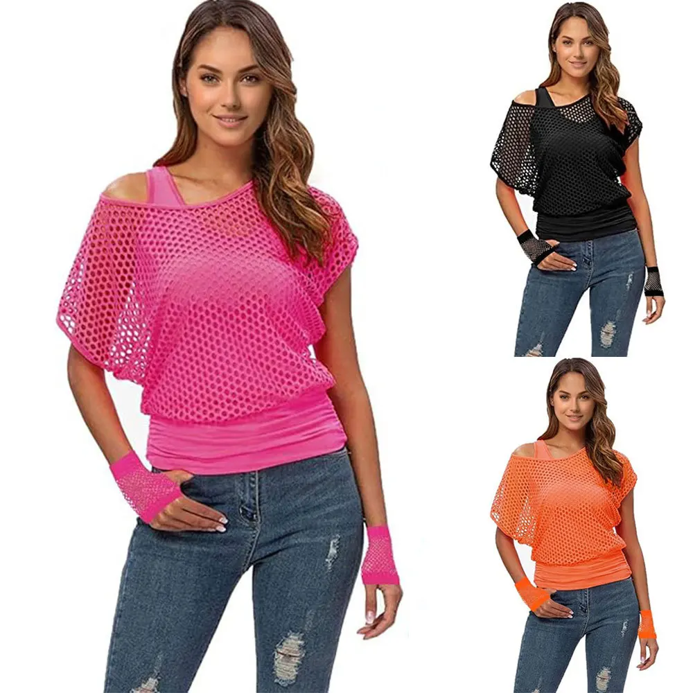 2026 Spring/Summer New Women's Holiday Party/Prom Outfit Off-Shoulder Fishnet Short-Sleeve Set (Two Pieces)
2026 Spring/Summer New Women's Holiday Party/Prom Outfit Off-Shoulder Fishnet Short-Sleeve Set (Two Pieces)