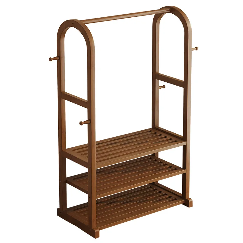 Solid wood coat rack Floor-to-ceiling household bedroom hanger New Chinese hanger Storage rack
Solid wood coat rack Floor-to-ceiling household bedroom hanger New Chinese hanger Storage rack