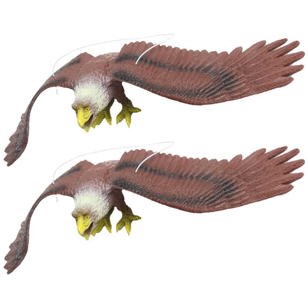 2Pcs Large Decoys Realistic Plastic Scare Bird Deterrents Garden Yard Hanging nament Decorative Plastic Model
2Pcs Large Decoys Realistic Plastic Scare Bird Deterrents Garden Yard Hanging nament Decorative Plastic Model