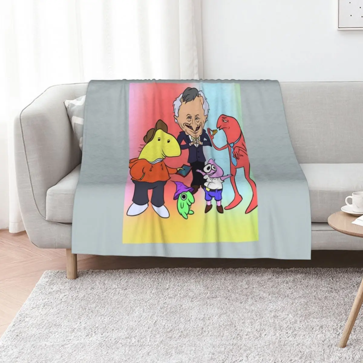 Smiling Friends Throw Blanket manga Comforter cosplay anime Bed Blankets
Smiling Friends Throw Blanket manga Comforter cosplay anime Bed Blankets