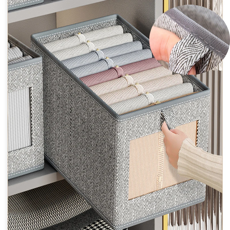 Drawer-type Clothes Organizer Classification Window Storage Box Visual Pants Clothes Storage Artifact Clothes Pants Storage Box
Drawer-type Clothes Organizer Classification Window Storage Box Visual Pants Clothes Storage Artifact Clothes Pants Storage Box