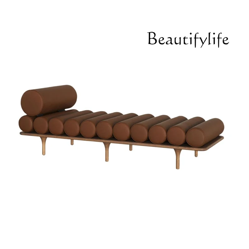 Italian minimalist creative sofa stool fabric walnut solid wood shoe changing stool designer bench
Italian minimalist creative sofa stool fabric walnut solid wood shoe changing stool designer bench