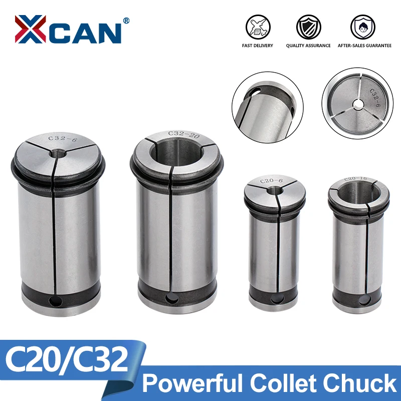XCAN Tool Holder Power Collet Chuck C20 C32mm Diameter Powerful Collet Chuck for CNC Milling Lathe Tool Clamping Tool
XCAN Tool Holder Power Collet Chuck C20 C32mm Diameter Powerful Collet Chuck for CNC Milling Lathe Tool Clamping Tool