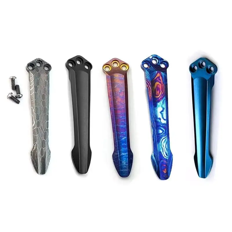 7 Colors Folding Knife Titanium Deep Carry Clip for Benchmade Griptillian MINI Bugout 535 Osborne 940 Prottech ZT Emerson CQC
7 Colors Folding Knife Titanium Deep Carry Clip for Benchmade Griptillian MINI Bugout 535 Osborne 940 Prottech ZT Emerson CQC