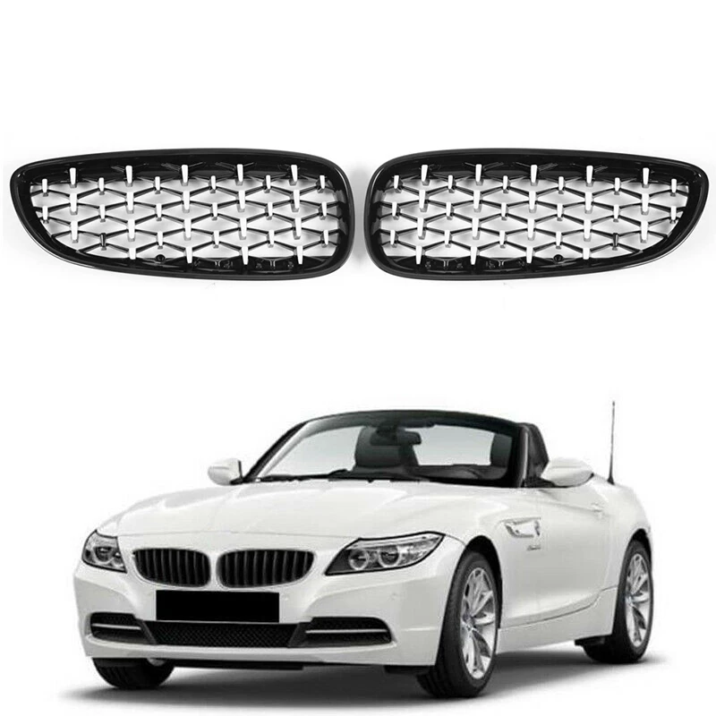 Car Front Bumper Racing Grills Kidney Grille Diamond Grille For-BMW Z4 E89 2009-2016 Black + Silver
Car Front Bumper Racing Grills Kidney Grille Diamond Grille For-BMW Z4 E89 2009-2016 Black + Silver