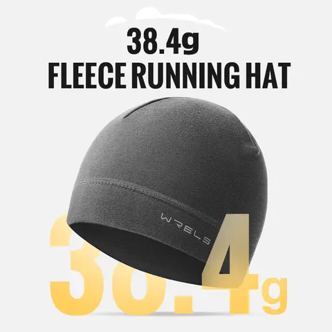 WRELS Winter Cycling Cap Windproof Keep Warm Skiing Cap Road Cycling Warm Hat Snow Outdoor Sport Thermal Fleece Running Headband