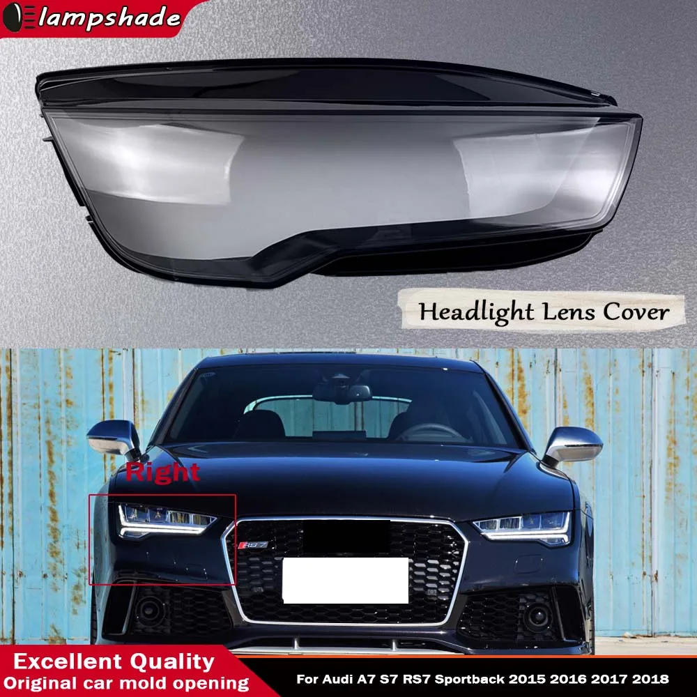 For Audi A7 S7 RS7 Sportback 2015 2016 2017 2018 Car Headlight Cover Lens Shell Front Headlamp Lampshade Auto Light Caps
For Audi A7 S7 RS7 Sportback 2015 2016 2017 2018 Car Headlight Cover Lens Shell Front Headlamp Lampshade Auto Light Caps