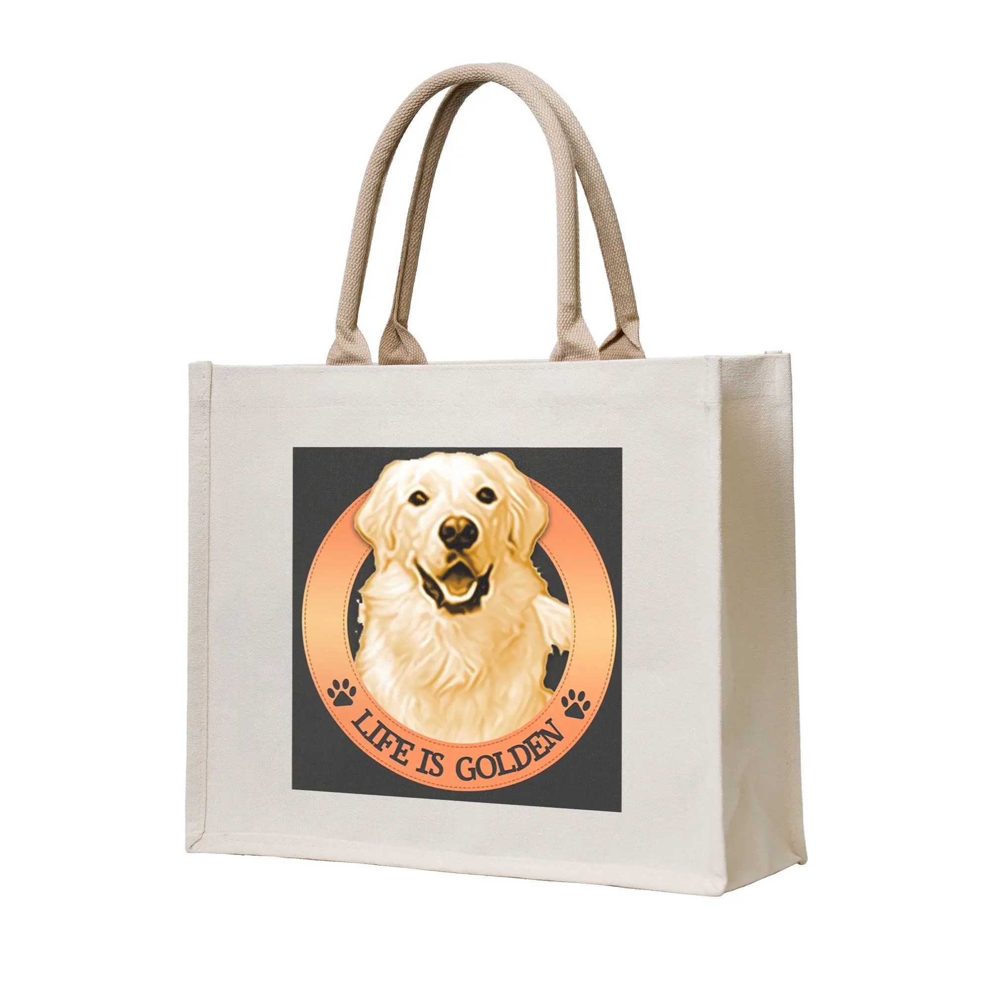 Сумки для покупок Life is Golden Retrievers, холщовая сумка-тоут, многоразовая, для женщин, сумка через плечо, дорожная сумка
Сумки для покупок Life is Golden Retrievers, холщовая сумка-тоут, многоразовая, для женщин, сумка через плечо, дорожная сумка