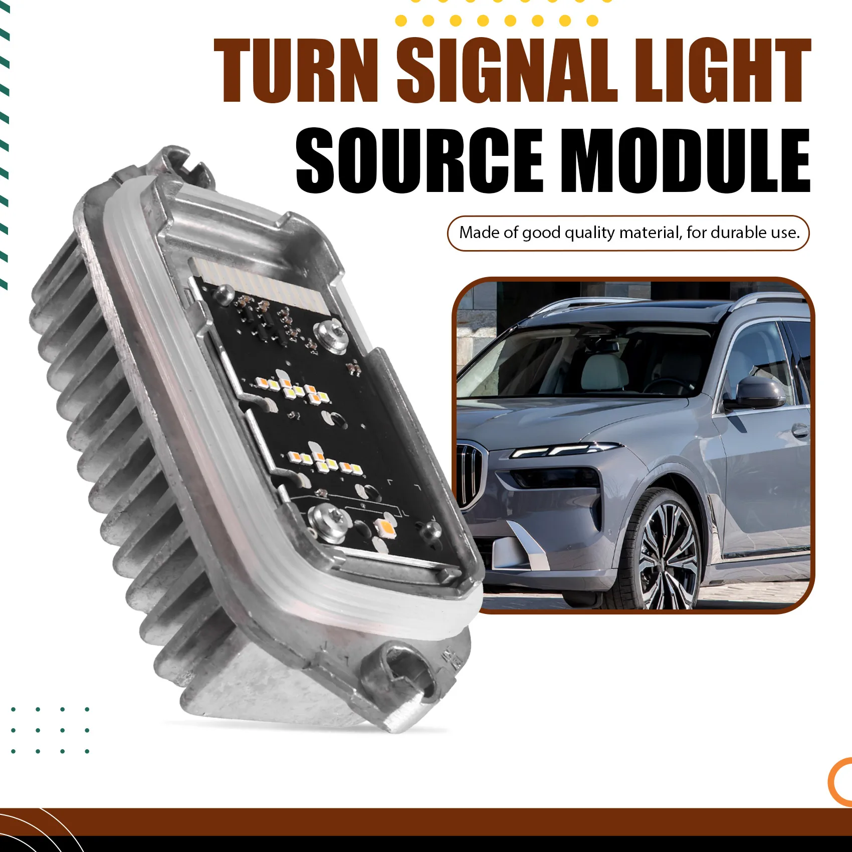 AT92-LED Module Indicator Daytime Running Light Module 63115A417C1 63115A417C2 Turn Signal Light Source Module 63115A417C1 Left
AT92-LED Module Indicator Daytime Running Light Module 63115A417C1 63115A417C2 Turn Signal Light Source Module 63115A417C1 Left