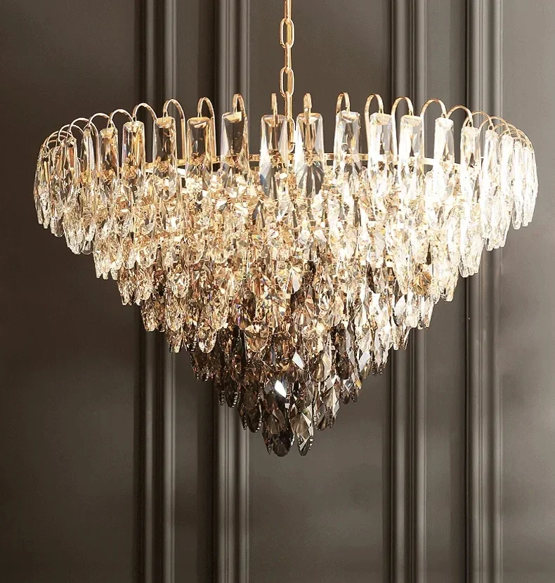 GHEUVNJ Postmodern Light Luxury Chandelier Crystal Simple Feather Art Home Decoration Suitable for Living Room, Dining Room
GHEUVNJ Postmodern Light Luxury Chandelier Crystal Simple Feather Art Home Decoration Suitable for Living Room, Dining Room