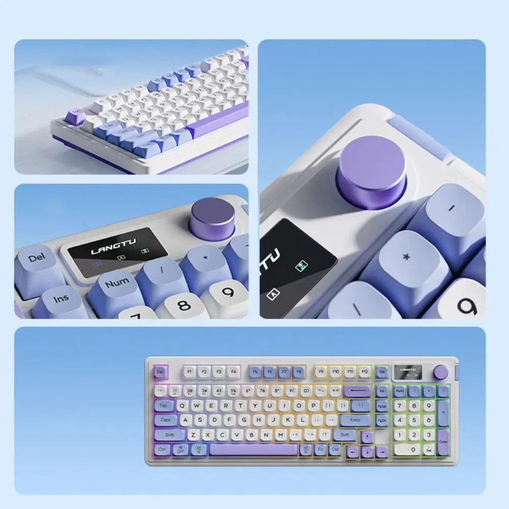 Механическая клавиатура ABS с тремя режимами подключения: беспроводная 2.4G, проводная, Bluetooth. С защитой от фантомных нажатий, с подсветкой.
Механическая клавиатура ABS с тремя режимами подключения: беспроводная 2.4G, проводная, Bluetooth. С защитой от фантомных нажатий, с подсветкой.