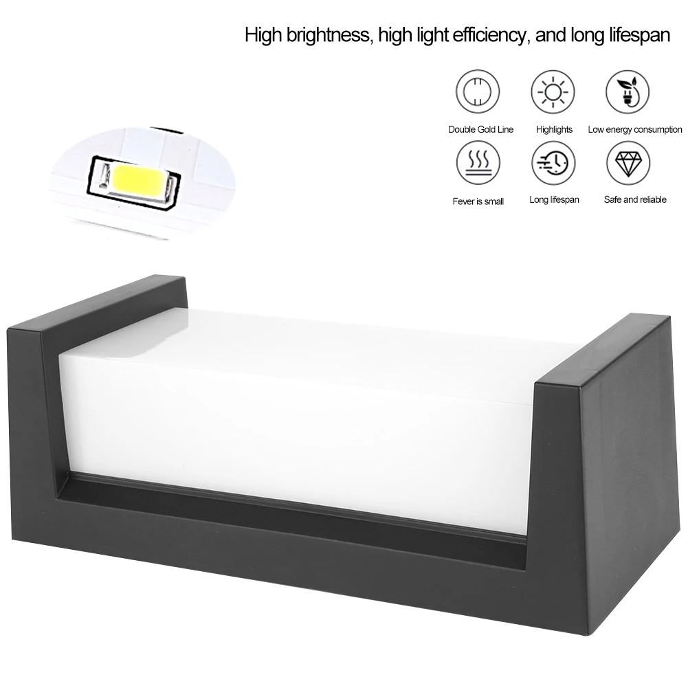 Современный светодиодный настенный бра для внутреннего и наружного освещения на крыльце 14 Вт для гостиной, спальни, прихожей
Современный светодиодный настенный бра для внутреннего и наружного освещения на крыльце 14 Вт для гостиной, спальни, прихожей