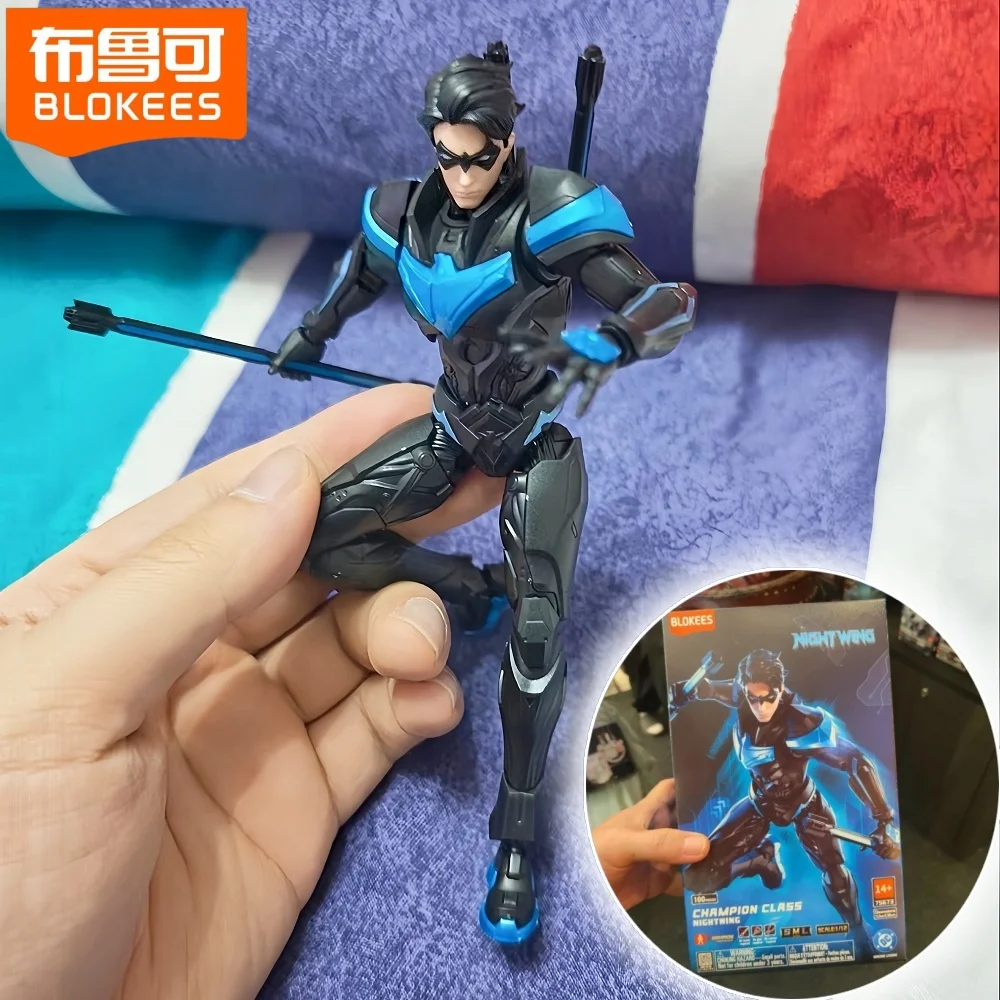 В наличии: Конструктор Blokees Heroes Beyond Version Бэтмен Найтвинг, сборная модель, фигурка, коллекционный подарок
В наличии: Конструктор Blokees Heroes Beyond Version Бэтмен Найтвинг, сборная модель, фигурка, коллекционный подарок