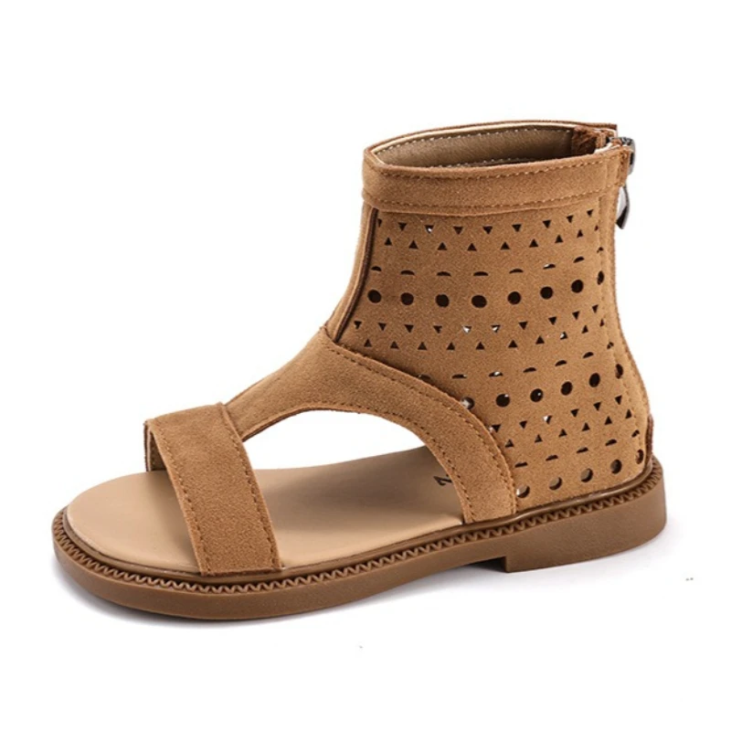 2026 Summer New Kids Roman Sandal Boots Retro Hollow Out Open Toe Fashion Breathable Casual Princess Girls Outdoor Footwear
2026 Summer New Kids Roman Sandal Boots Retro Hollow Out Open Toe Fashion Breathable Casual Princess Girls Outdoor Footwear