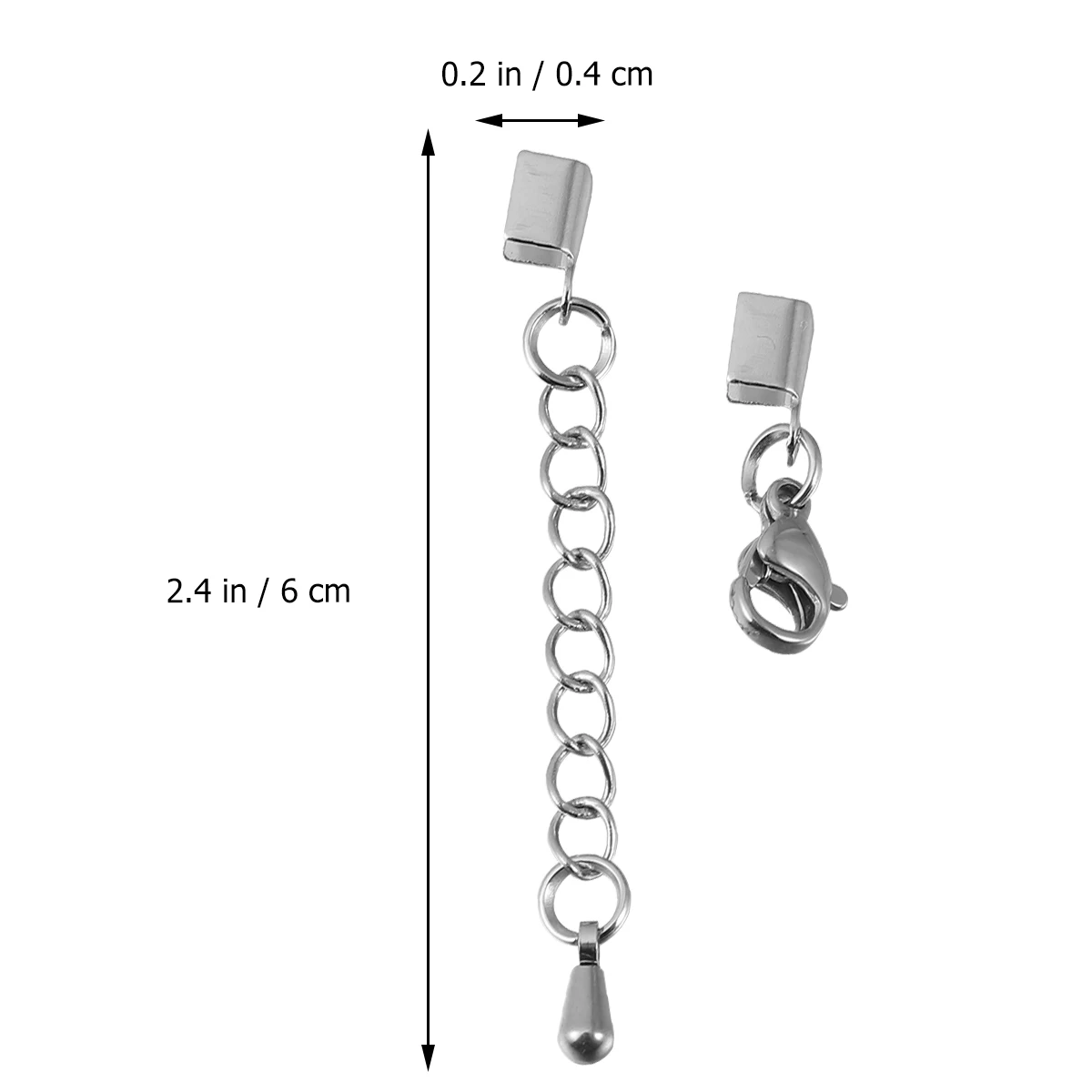 10 Pcs Stainless Steel Lobster Claw Clasps Durable Cord Connectors Bracelet Necklace DIY Rope Accessories
10 Pcs Stainless Steel Lobster Claw Clasps Durable Cord Connectors Bracelet Necklace DIY Rope Accessories