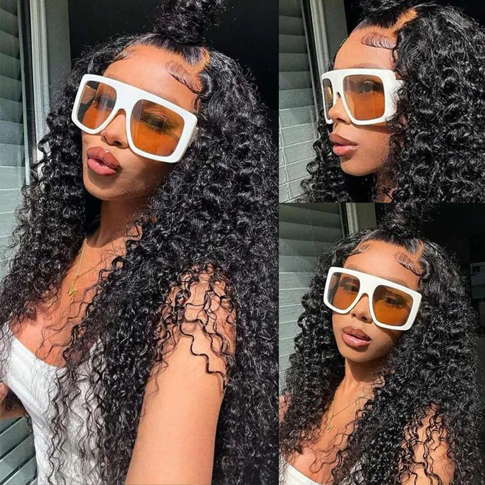 40 Inch Water Wave 13x4 HD Lace Front Wigs Human Hair Pre Plucked 250 Density Deep Wave Curly Human Hair Wigs For Women Brazilian Virgin Wet And Wavy Water Wave Lace Frontal Wigs Human Hair With Baby Hair Natural Black Color
40 Inch Water Wave 13x4 HD Lace Front Wigs Human Hair Pre Plucked 250 Density Deep Wave Curly Human Hair Wigs For Women Brazilian Virgin Wet And Wavy Water Wave Lace Frontal Wigs Human Hair With Baby Hair Natural Black Color