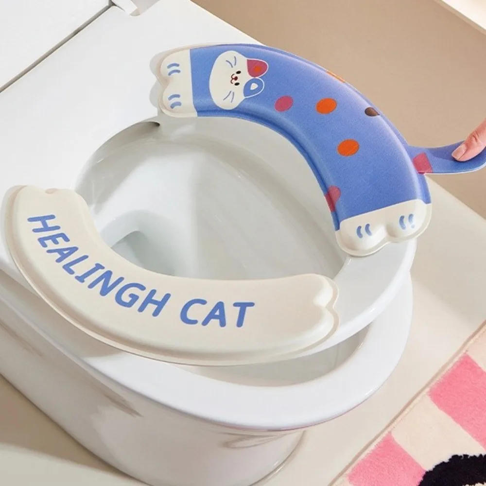 2SET Cute Cartoon Toilet Seat Cushion Waterproof with Handle Toilet Pad Thicken Washable EVA Toilet Seat Cover Bathroom
2SET Cute Cartoon Toilet Seat Cushion Waterproof with Handle Toilet Pad Thicken Washable EVA Toilet Seat Cover Bathroom