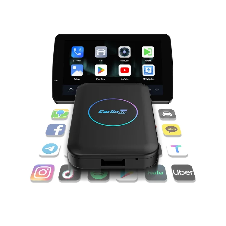 Performance Improve Carlink Wired to Wireless Carplay Usb Hmdi Gms Download Tbox Lites Car Play Adapter Android Auto for Netflix
Performance Improve Carlink Wired to Wireless Carplay Usb Hmdi Gms Download Tbox Lites Car Play Adapter Android Auto for Netflix
